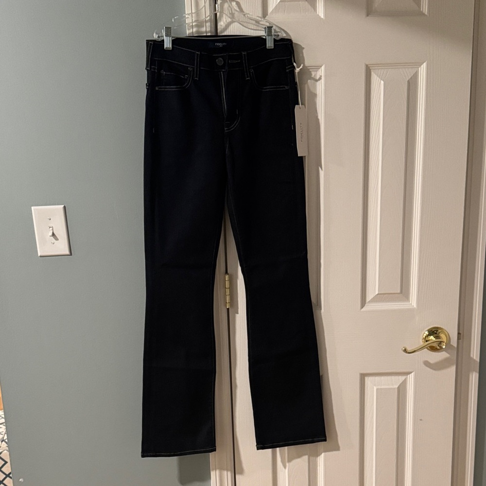 Fidelity Denim Women's Deep Indigo Boot Cut Jeans